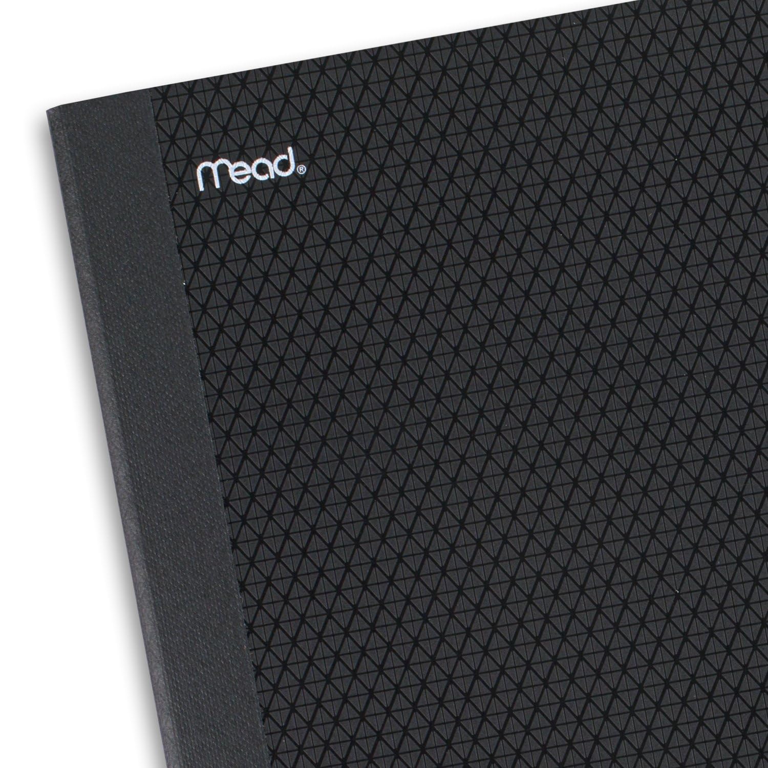 Five Star Composition Books + Study App, 4 Pack, College Ruled Paper, 9-3/4" x 7-1/2", 80 Sheets, Anti-Microbial, Black, Red, Green and Blue (850070A-ECM) - Image 5