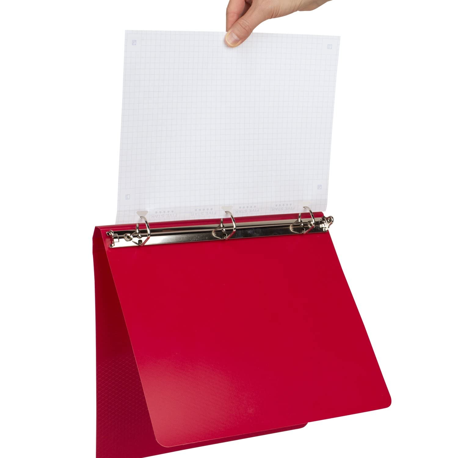 Five Star Loose Leaf Paper + Study App, 6 Pack, Notebook Paper, Graph Ruled Paper, 8-1/2" x 11", 80 Sheets per Pack, Reinforced Filler Paper, Fights Ink Bleed (170028) - Image 3