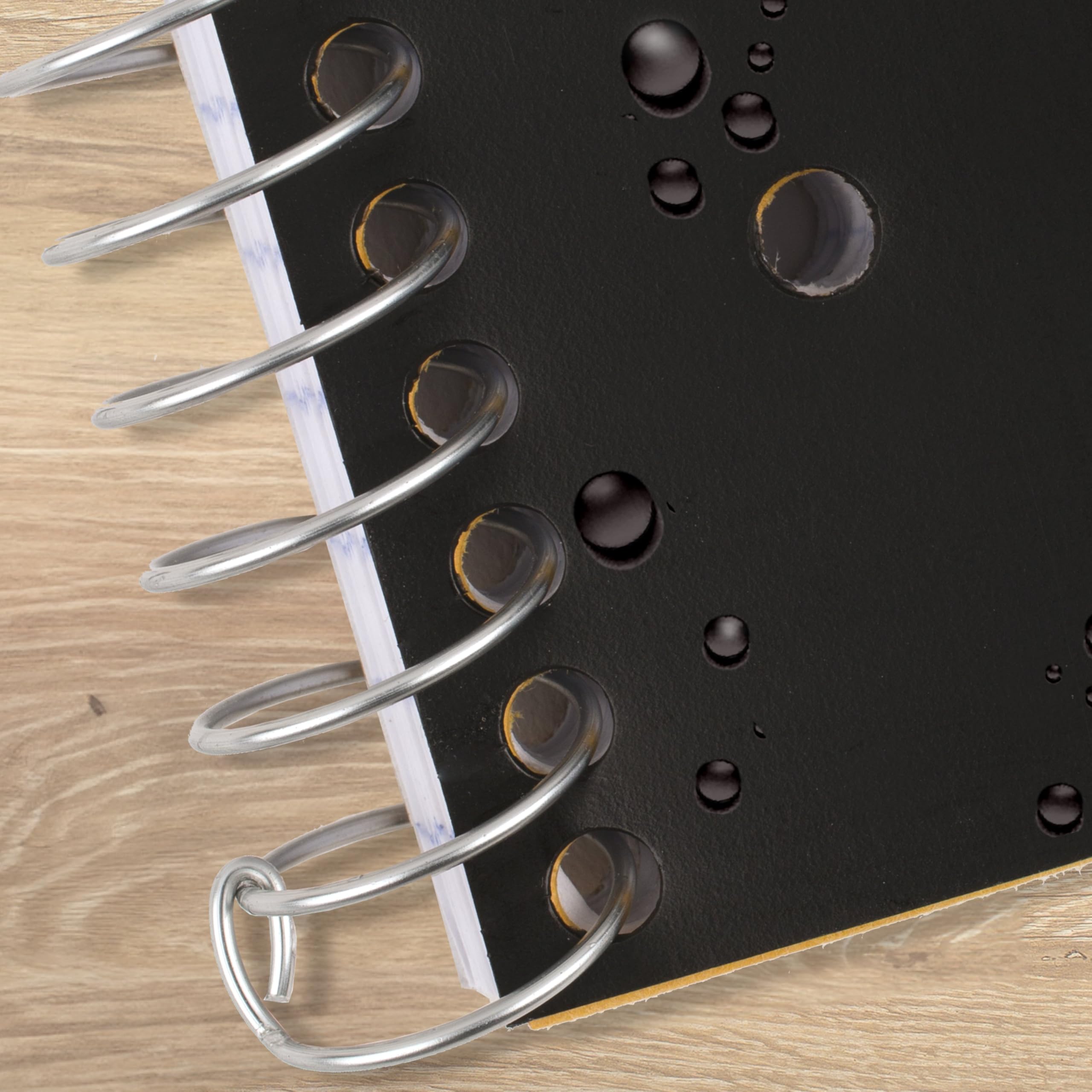 Five Star Spiral Notebook + Study App, 1 Subject, Graph Ruled Paper, 8-1/2" x 11", 100 Sheets, Fights Ink Bleed, Water Resistant Cover, Black (73679) - Image 6