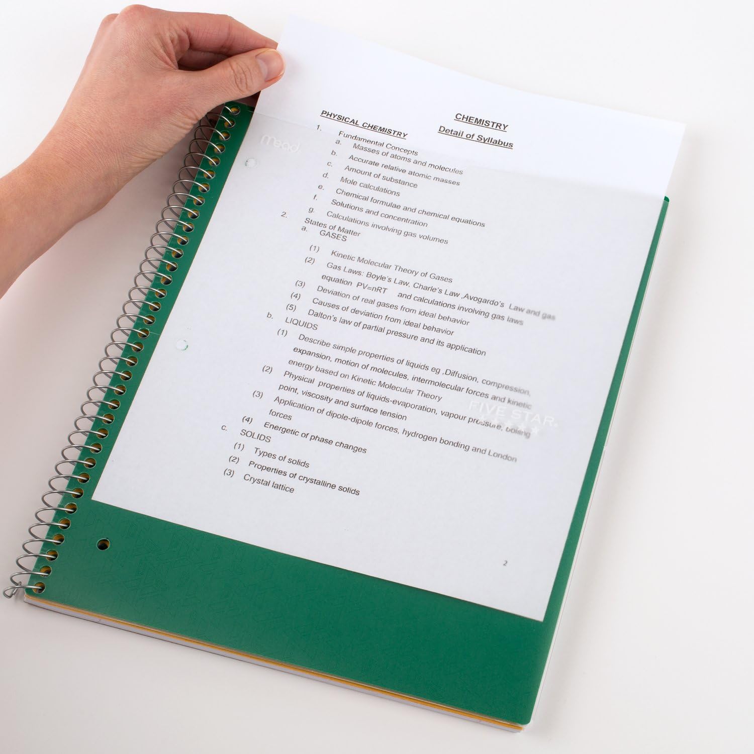 Five Star Spiral Notebook + Study App, 6 Pack, 1 Subject, College Ruled, 8-1/2" x 11", 100 Sheets, Fights Ink Bleed, Customizable Water Resistant Cover, Assorted Colors (820045-ECM) - Image 5